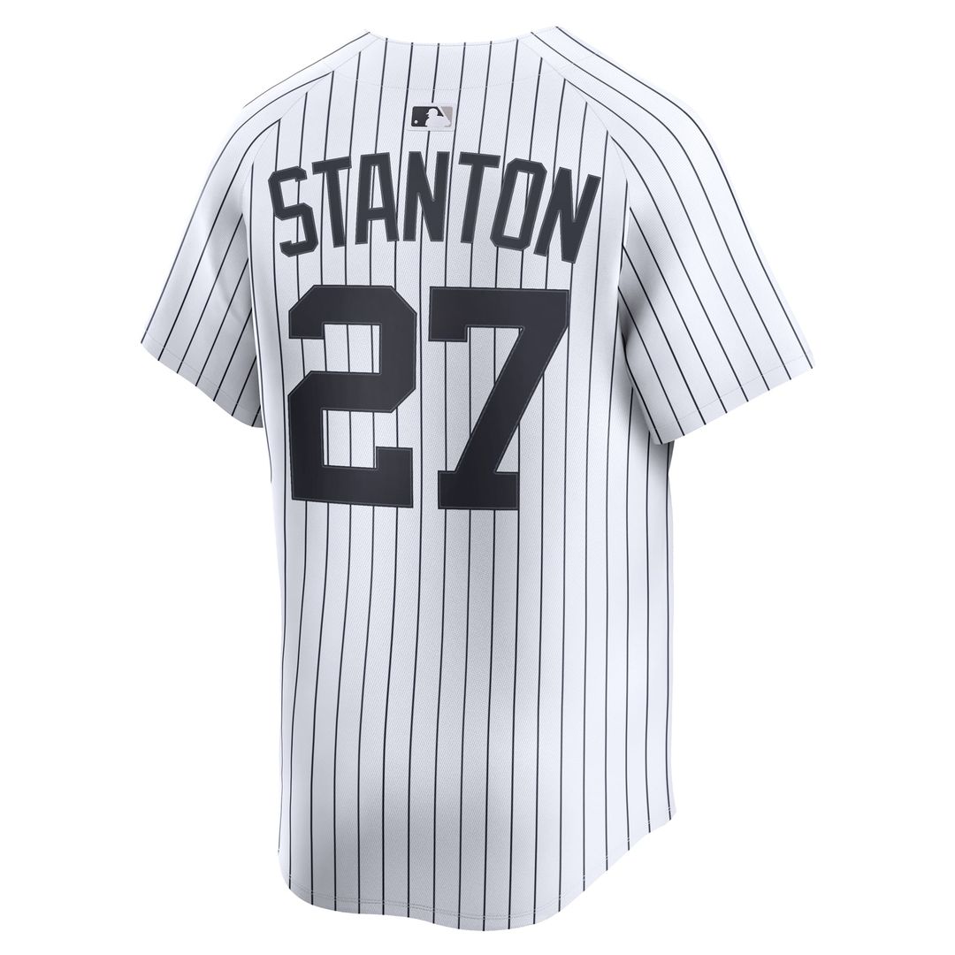 New York Yankees Nike Giancarlo Stanton Home Limited Baseball Jersey - White