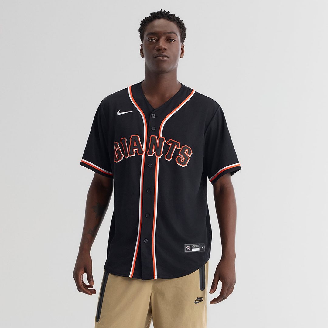 San Francisco Giants Nike Jung Hoo Lee Fashion Replica Black Out Baseball Jersey