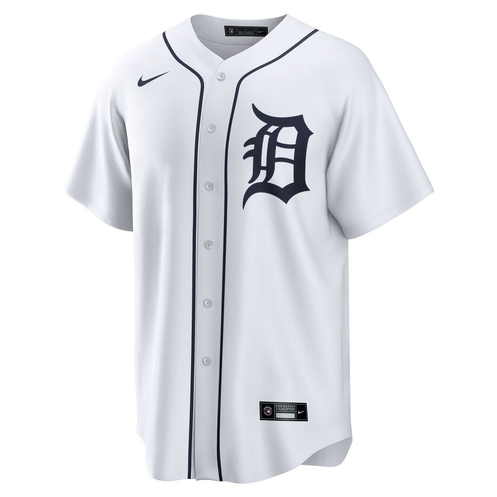 Detroit Tigers Nike Riley Greene Replica Baseball Jersey - White
