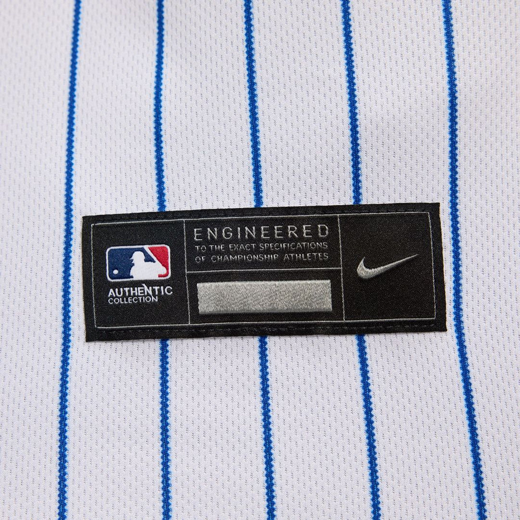 New York Mets Nike Francisco Lindor Home Authentic Baseball Jersey - White