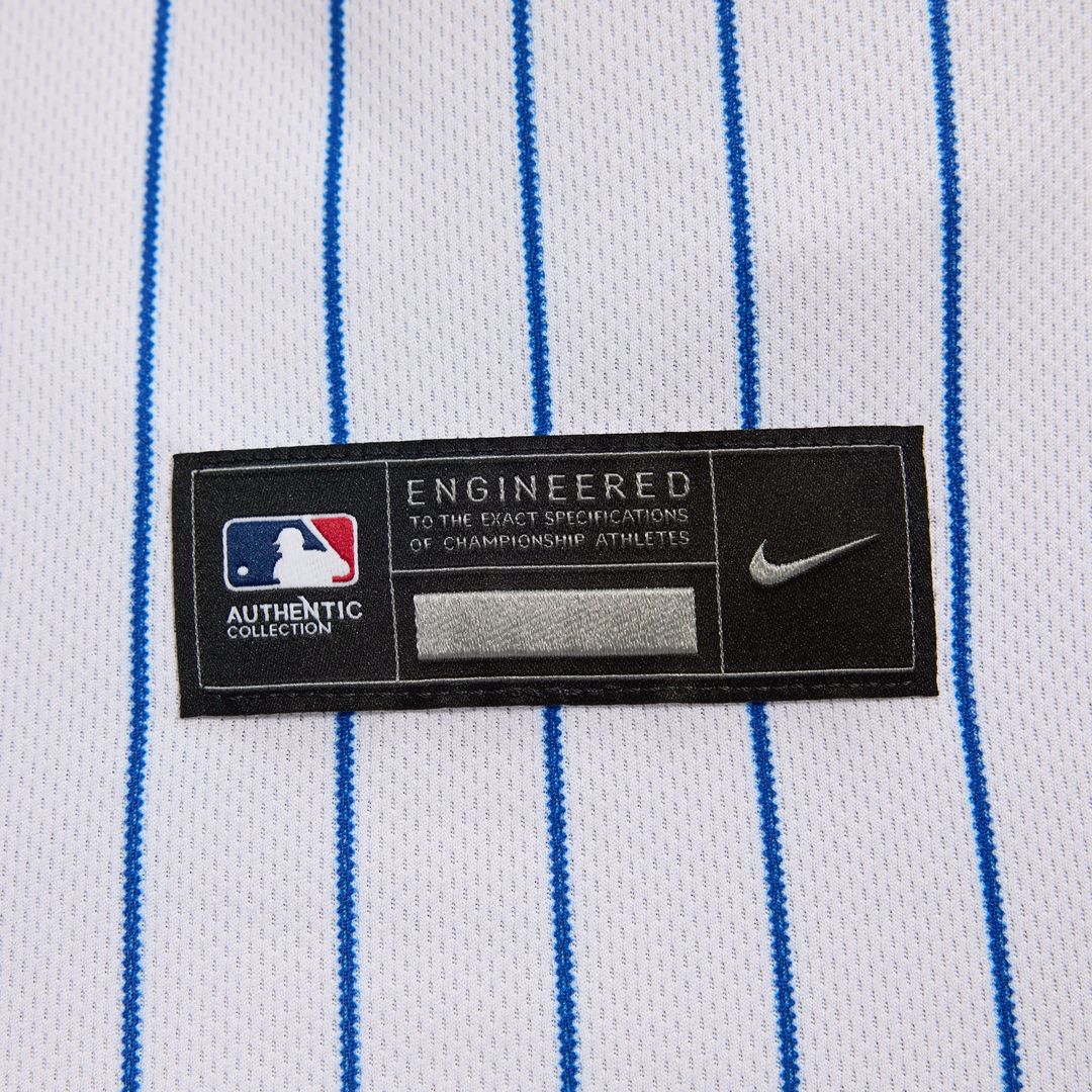 New York Mets Nike Francisco Lindor Home Authentic Baseball Jersey - White