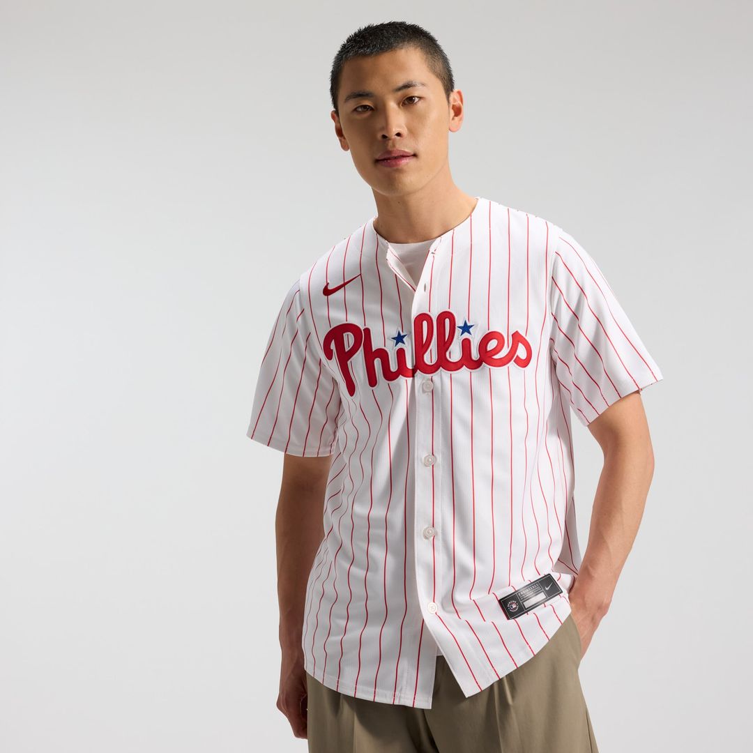 Philadelphia Phillies Nike J.T. Realmuto Home Limited Baseball Jersey - White