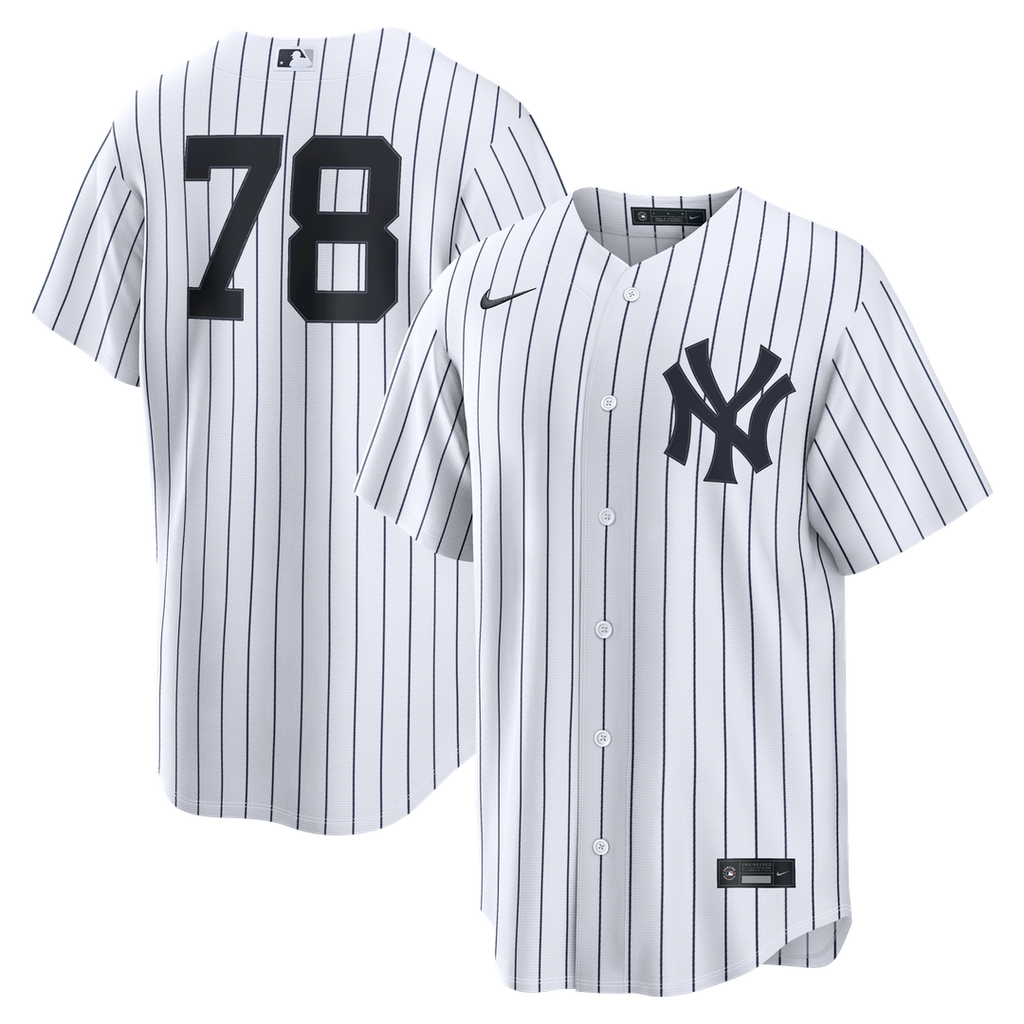 New York Yankees Nike Spencer Jones Home Replica Baseball Jersey - White