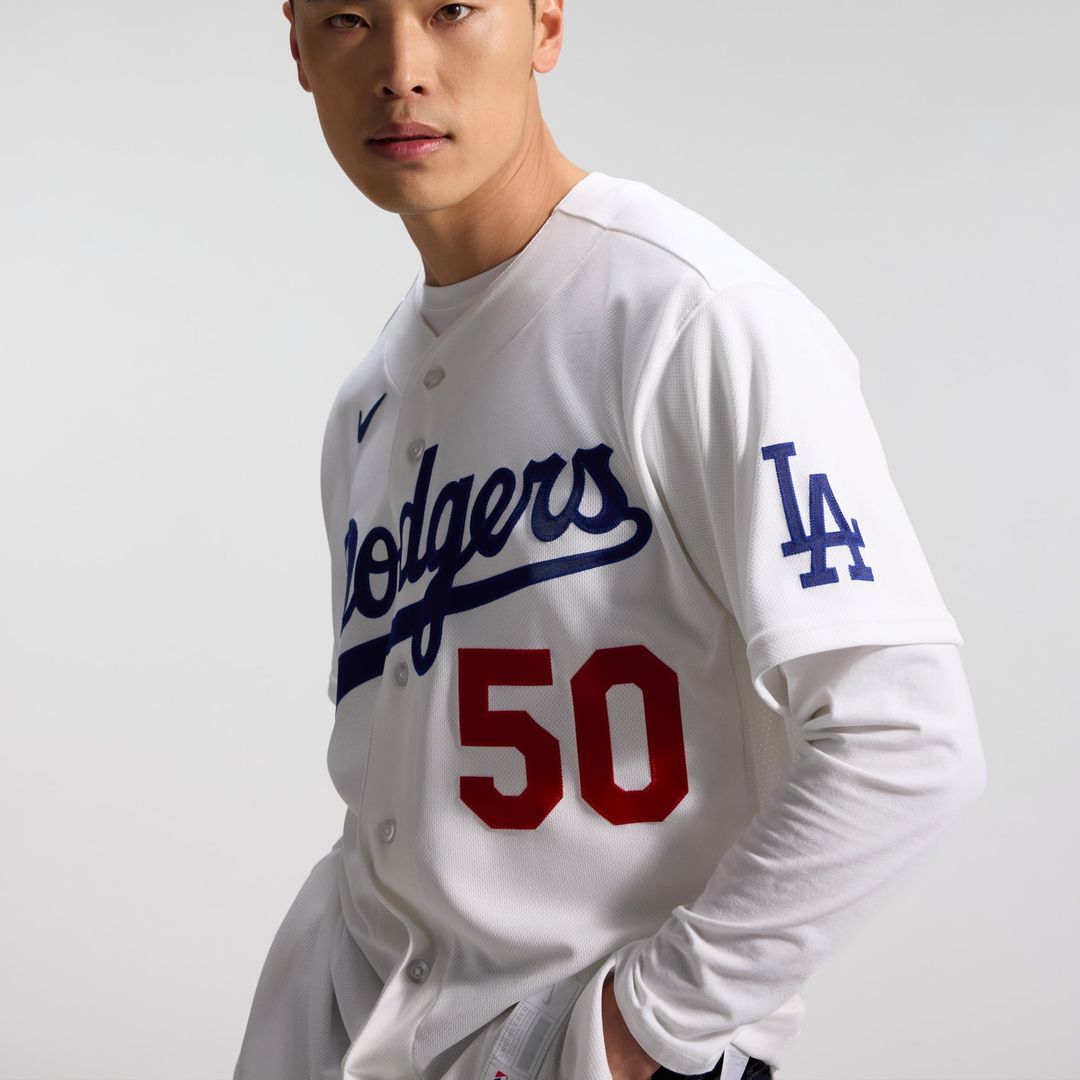 Los Angeles Dodgers Nike Mookie Betts Home Authentic Baseball Jersey - White