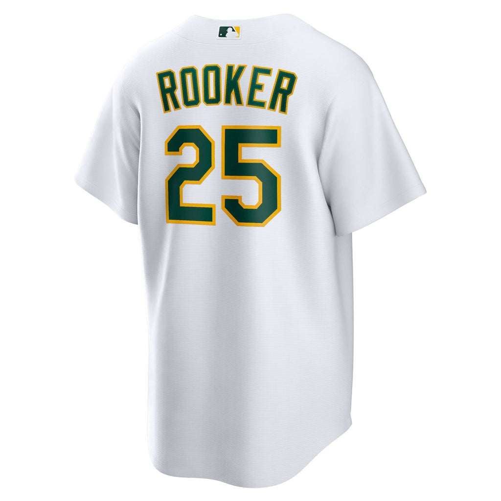Athletics Nike Brent Rooker Home Replica Baseball Jersey - White