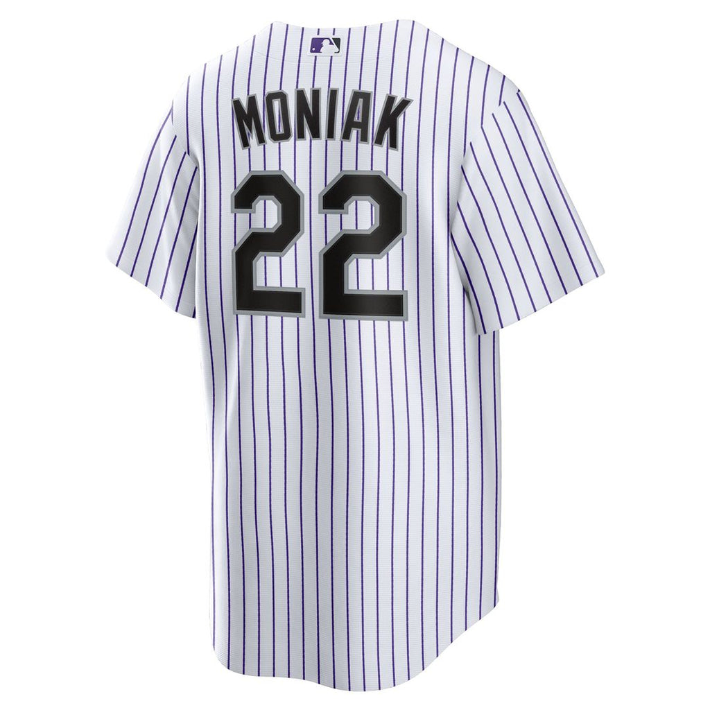 Colorado Rockies Nike Mickey Moniak Home Replica Baseball Jersey - White