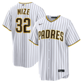 San Diego Padres Nike Casey Mize Home Replica Baseball Jersey - White