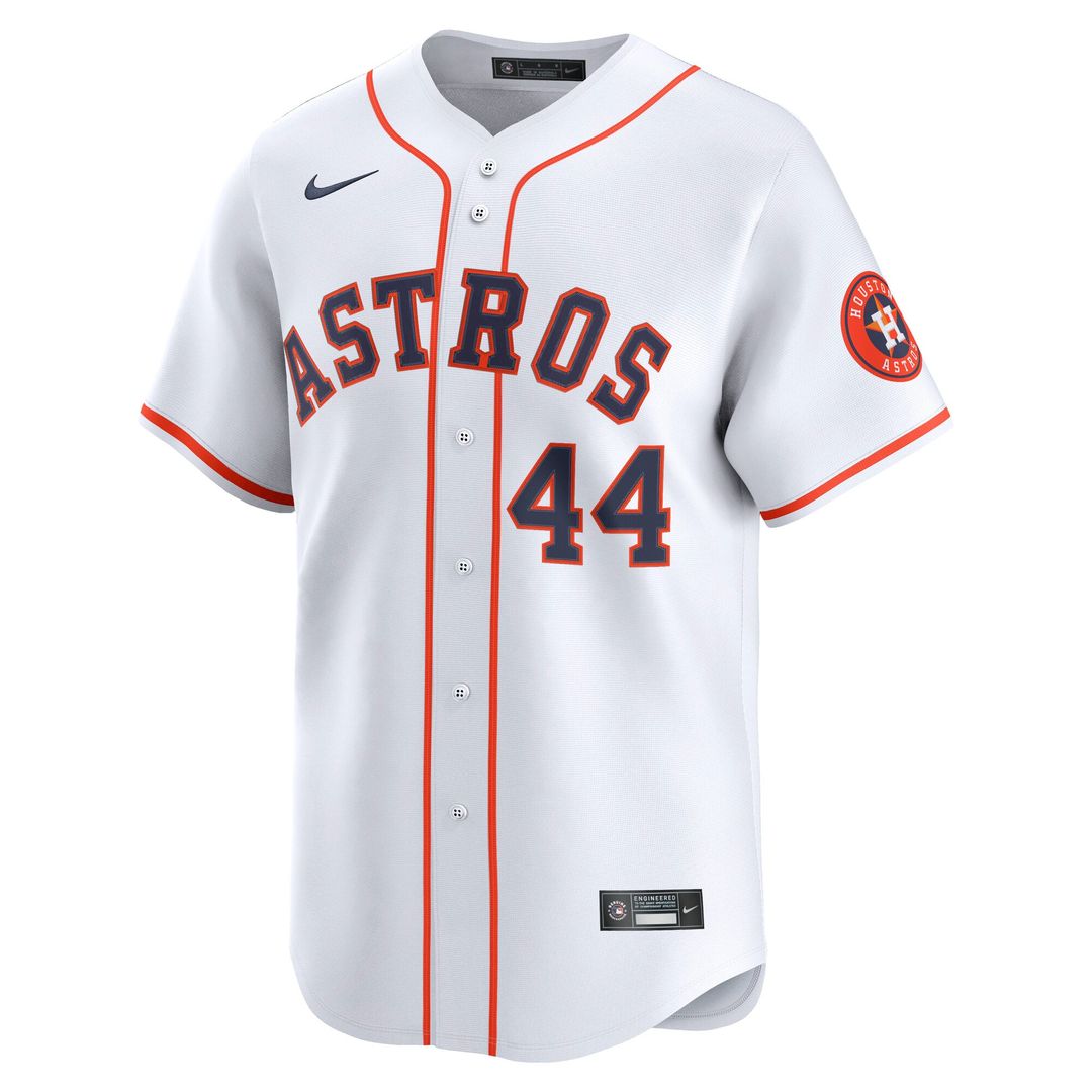 Houston Astros Nike Yordan Alvarez Home Limited Baseball Jersey - White