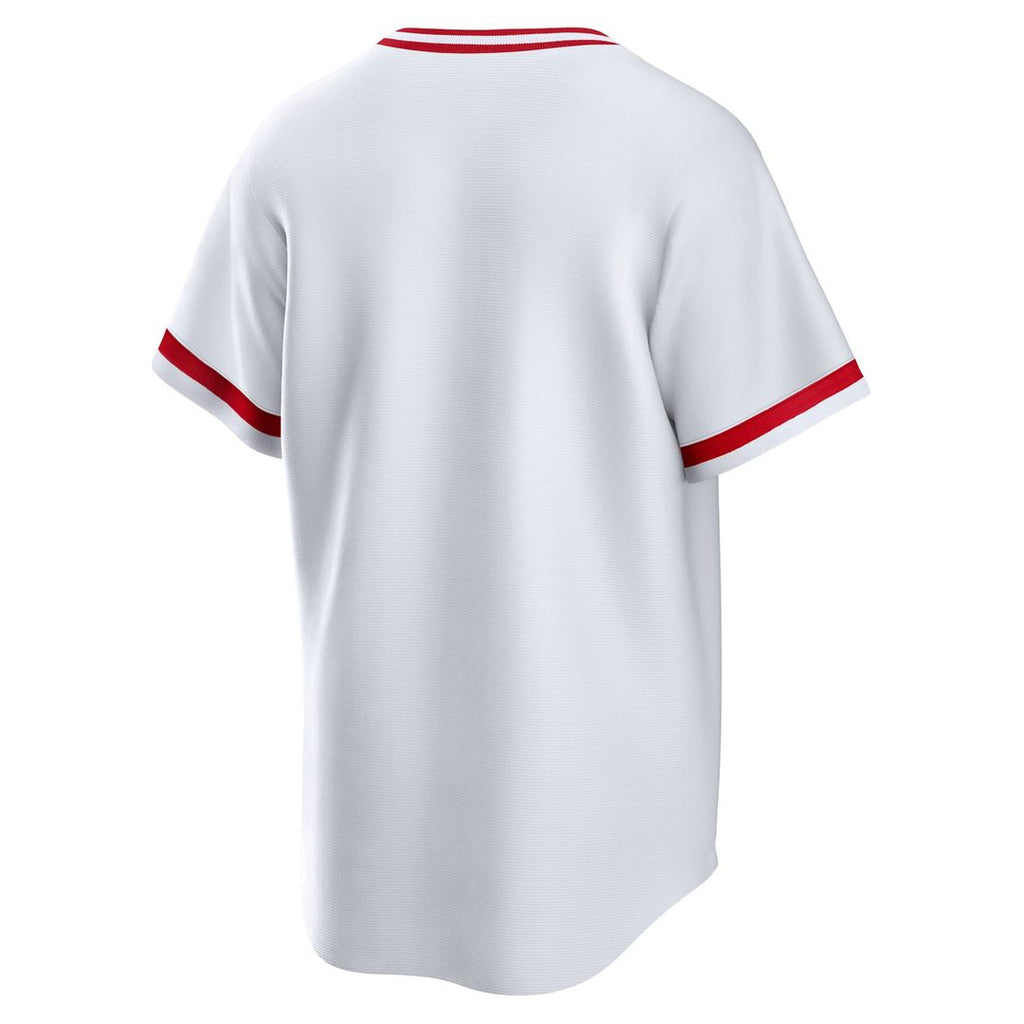 Cincinnati Reds Nike Home Cooperstown Collection Team Baseball Jersey - White