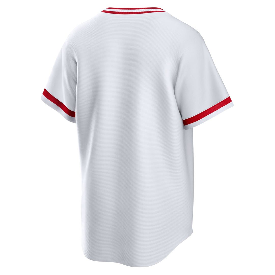Cincinnati Reds Nike Home Cooperstown Collection Team Baseball Jersey - White