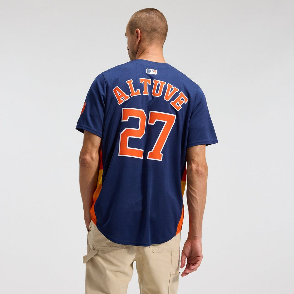 Houston Astros Nike Jose Altuve Alternate Limited Baseball Jersey - Navy