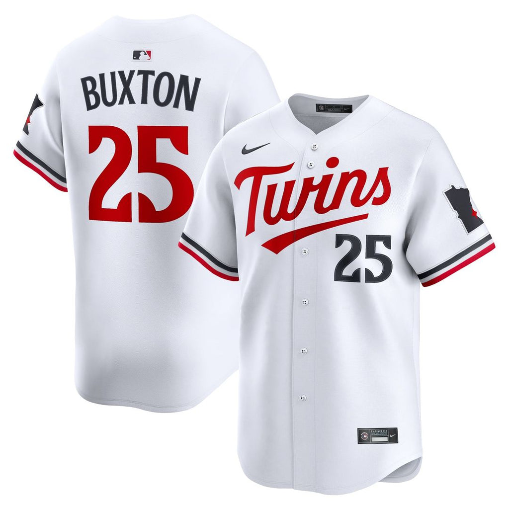 Minnesota Twins Nike Byron Buxton Home Limited Baseball Jersey - White