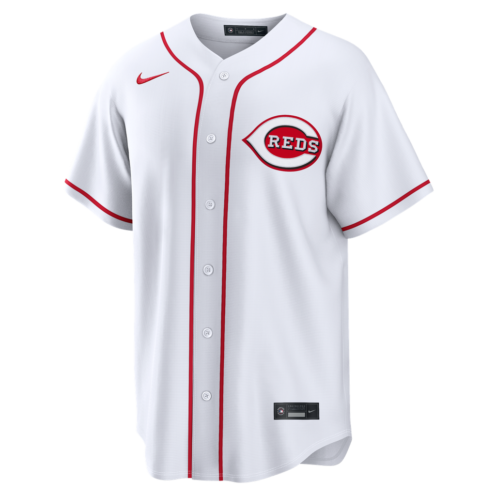 Cincinnati Reds Nike Elly De La Cruz Home Replica Baseball Jersey - White