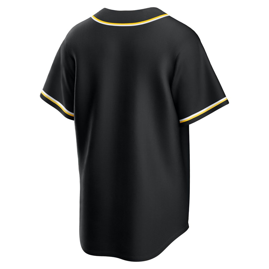 San Diego Padres Nike Fashion Replica Black Out Baseball Jersey