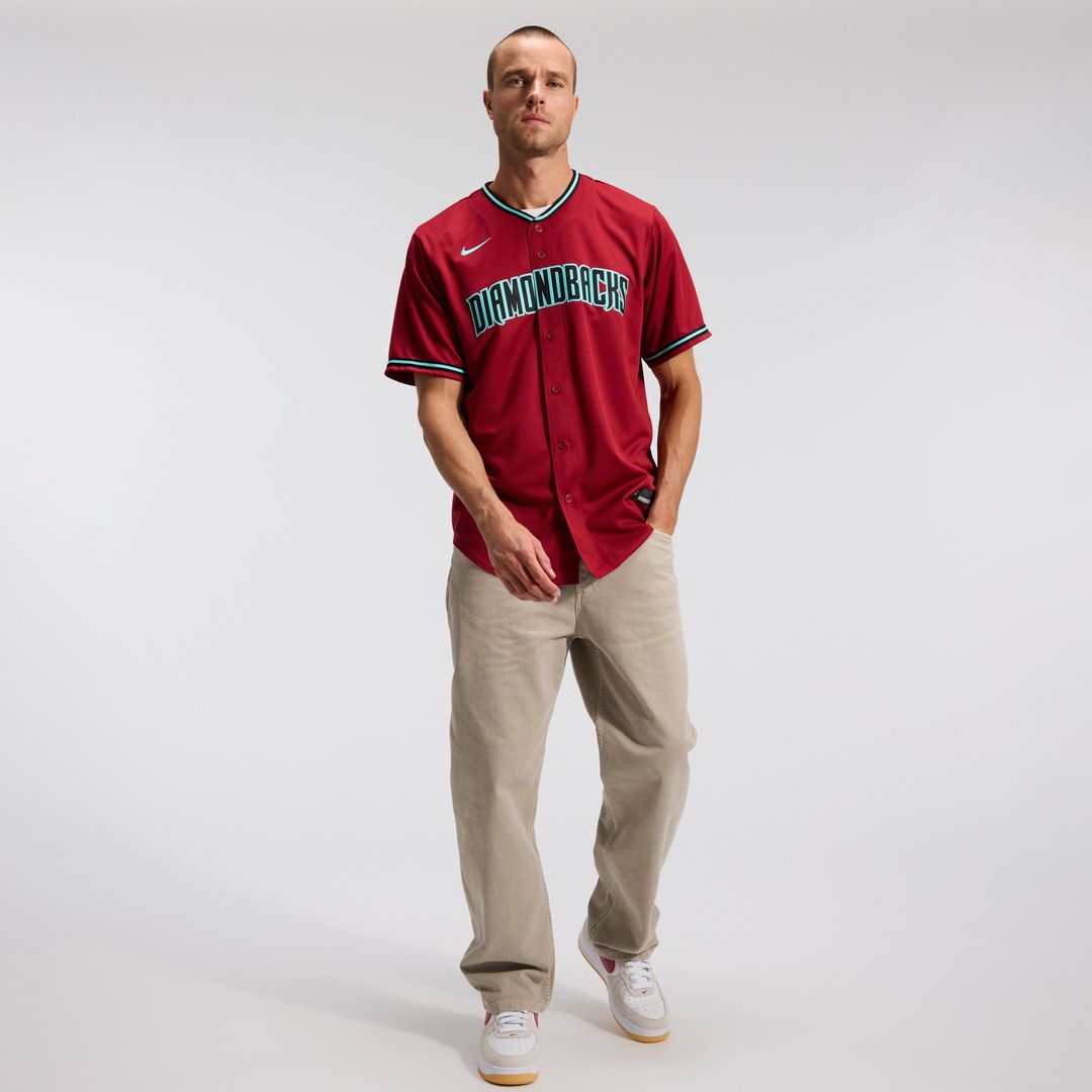 Arizona Diamondbacks Nike Corbin Carroll Crimson Alternate 2 Replica Baseball Jersey