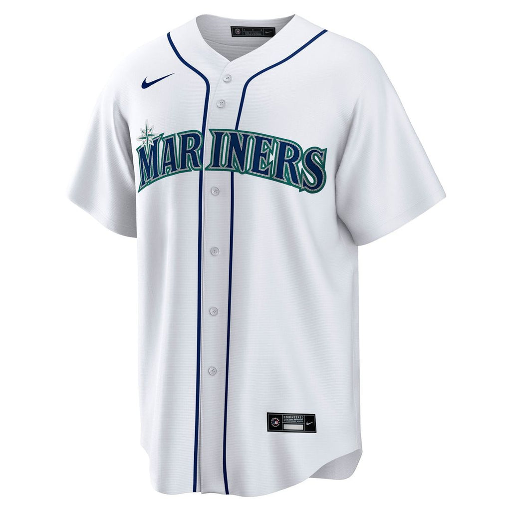 Seattle Mariners Nike Cal Raleigh Home Replica Baseball Jersey - White