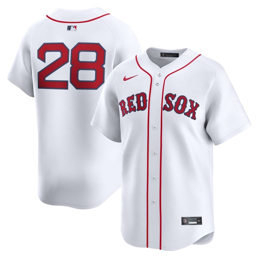 Boston Red Sox Nike Kristian Campbell Home Limited Baseball Jersey - White