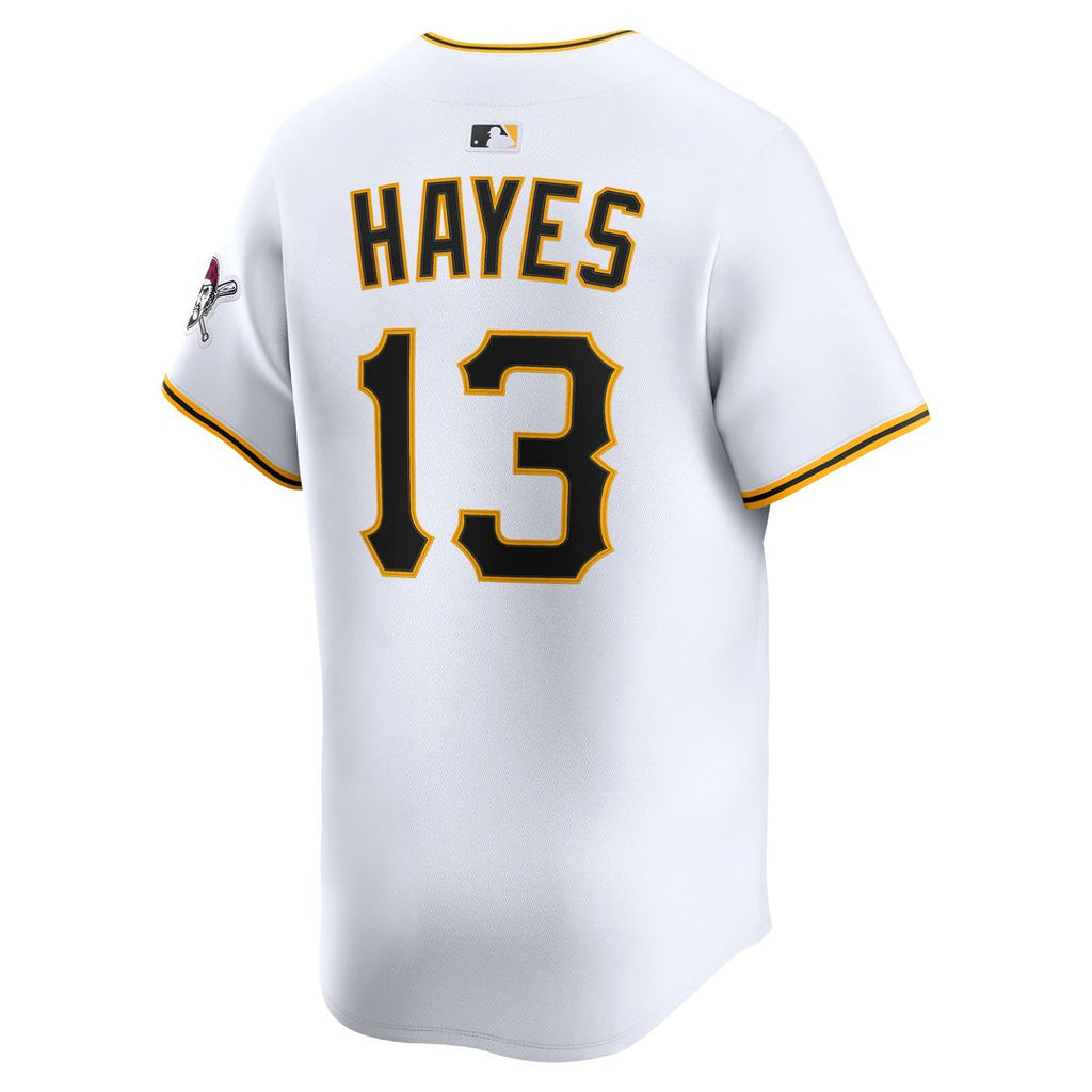 Pittsburgh Pirates Nike Ke'Bryan Hayes Home Limited Baseball Jersey - White