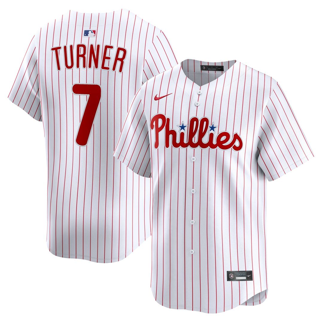 Philadelphia Phillies Nike Trea Turner Alternate Limited Baseball Jersey - Light Blue