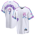 Kansas City Royals Nike Vinnie Pasquantino 2026 City Connect Stadium Baseball Jersey - White
