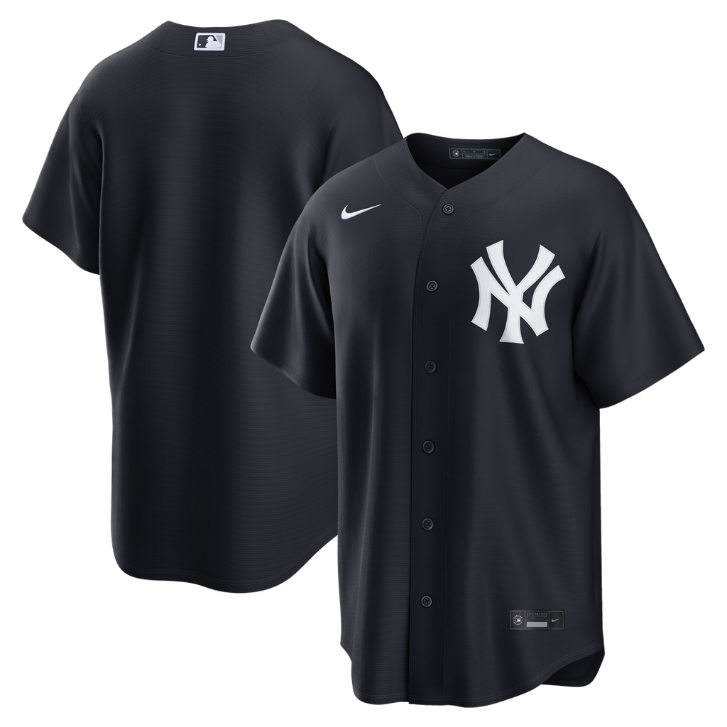 New York Yankees Nike Alternate Replica Baseball Jersey - Navy