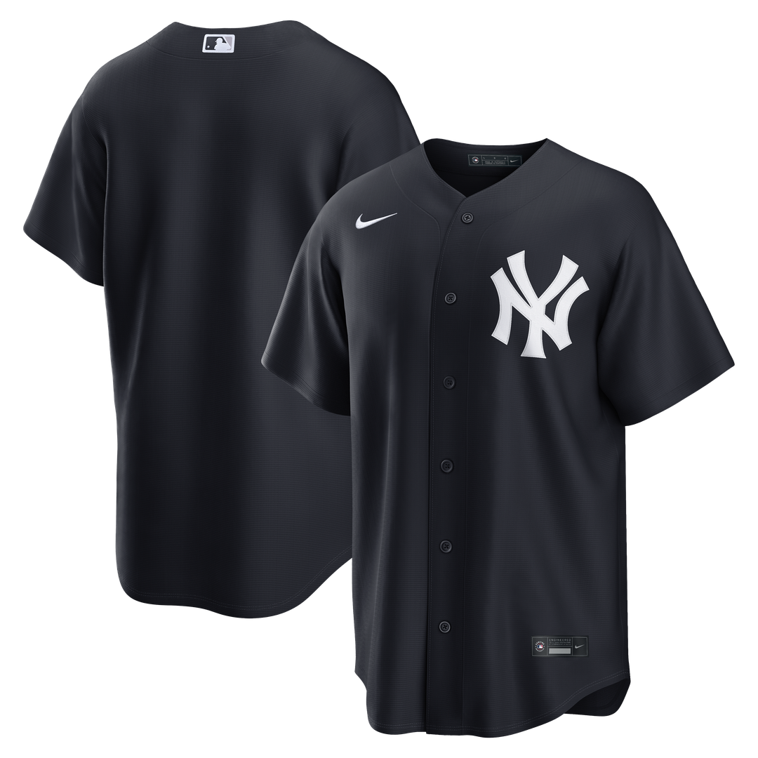 New York Yankees Nike Alternate Replica Baseball Jersey - Navy