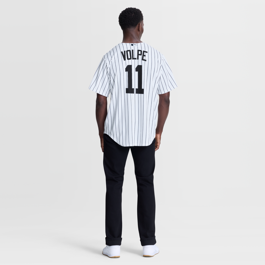 New York Yankees Nike Anthony Volpe Home Replica Baseball Jersey - White