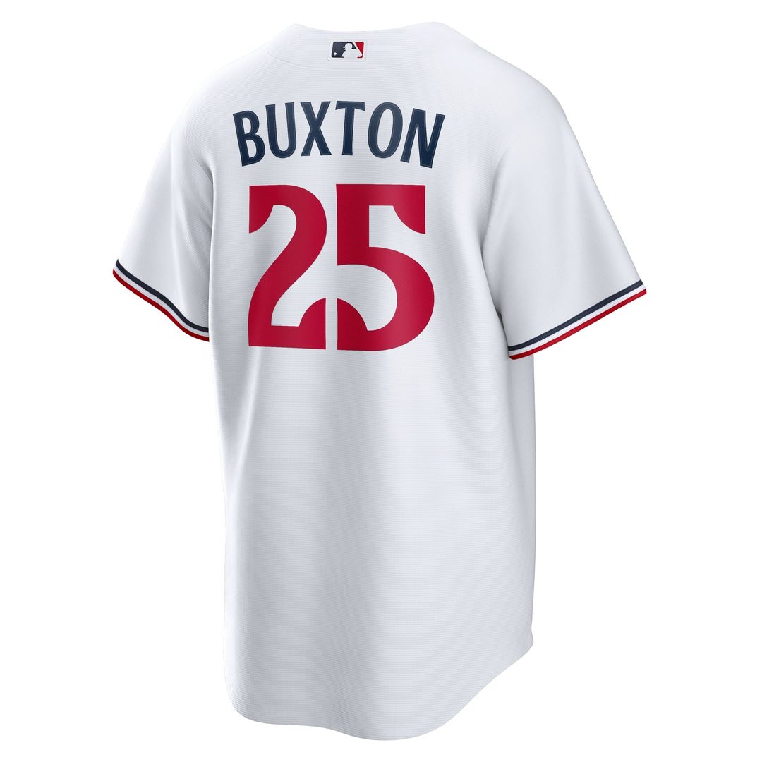 Minnesota Twins Nike Byron Buxton Home Replica Baseball Jersey - White