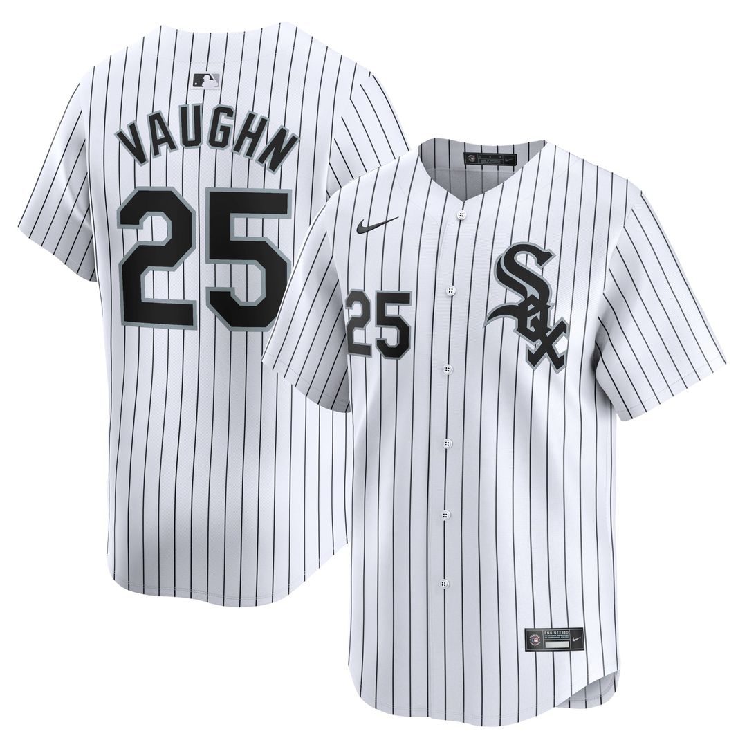 Chicago White Sox Nike Andrew Vaughn Home Limited Baseball Jersey - White