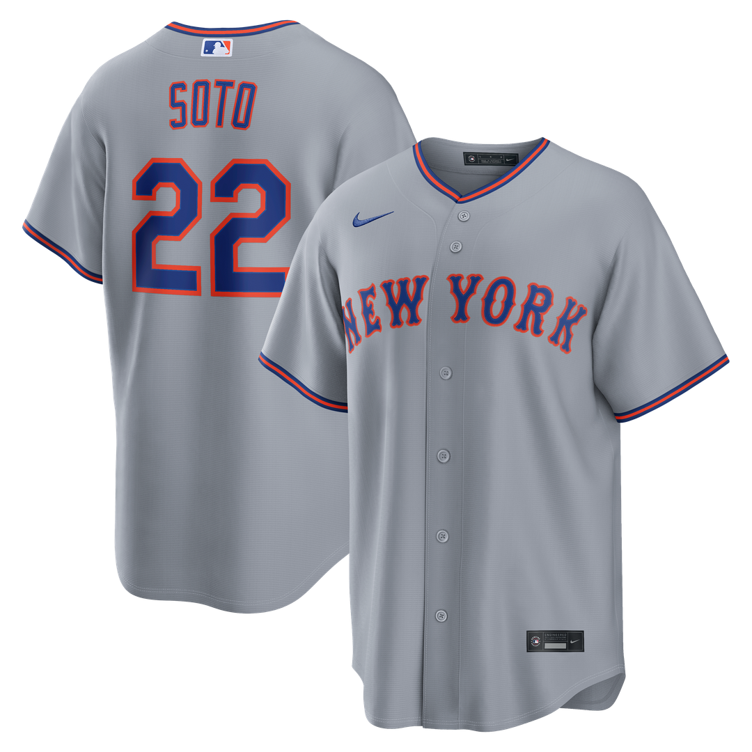 New York Mets Nike Juan Soto Alternate Replica Baseball Jersey - Royal