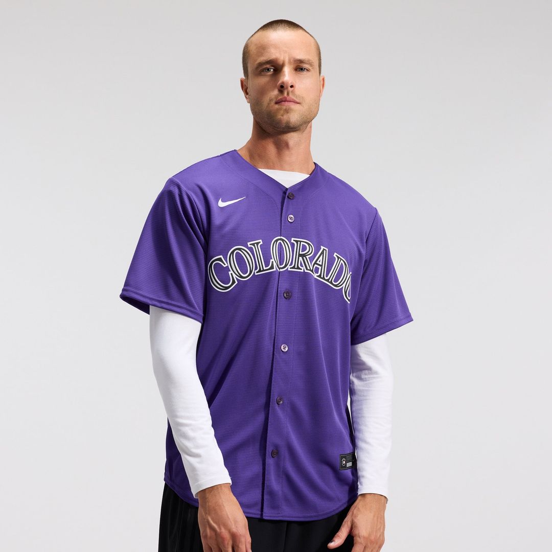 Colorado Rockies Nike Home Replica Team Baseball Jersey - White
