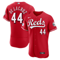 Cincinnati Reds Nike Elly De La Cruz Alternate Authentic Sponsor Patch Baseball Jersey - Red