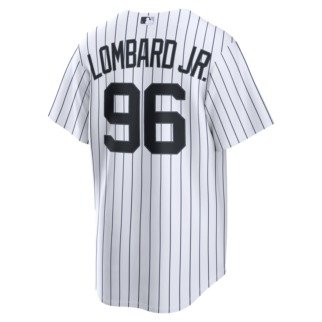 New York Yankees Nike George Lombard Jr. Home Replica Baseball Jersey - White