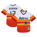 Houston Astros Mitchell & Ness Lance Berkman 2004 Cooperstown Collection Authentic Throwback Baseball Jersey - White