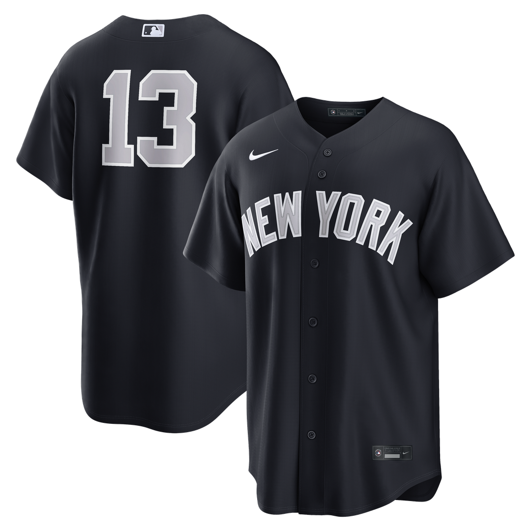 New York Yankees Nike Jazz Chisholm Jr. Alternate Replica Baseball Jersey - Navy