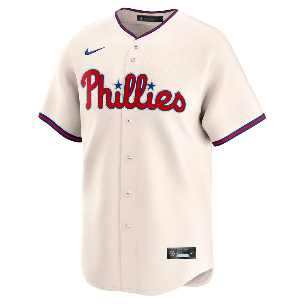 Philadelphia Phillies Nike Bryce Harper Alternate Limited Baseball Jersey - Cream