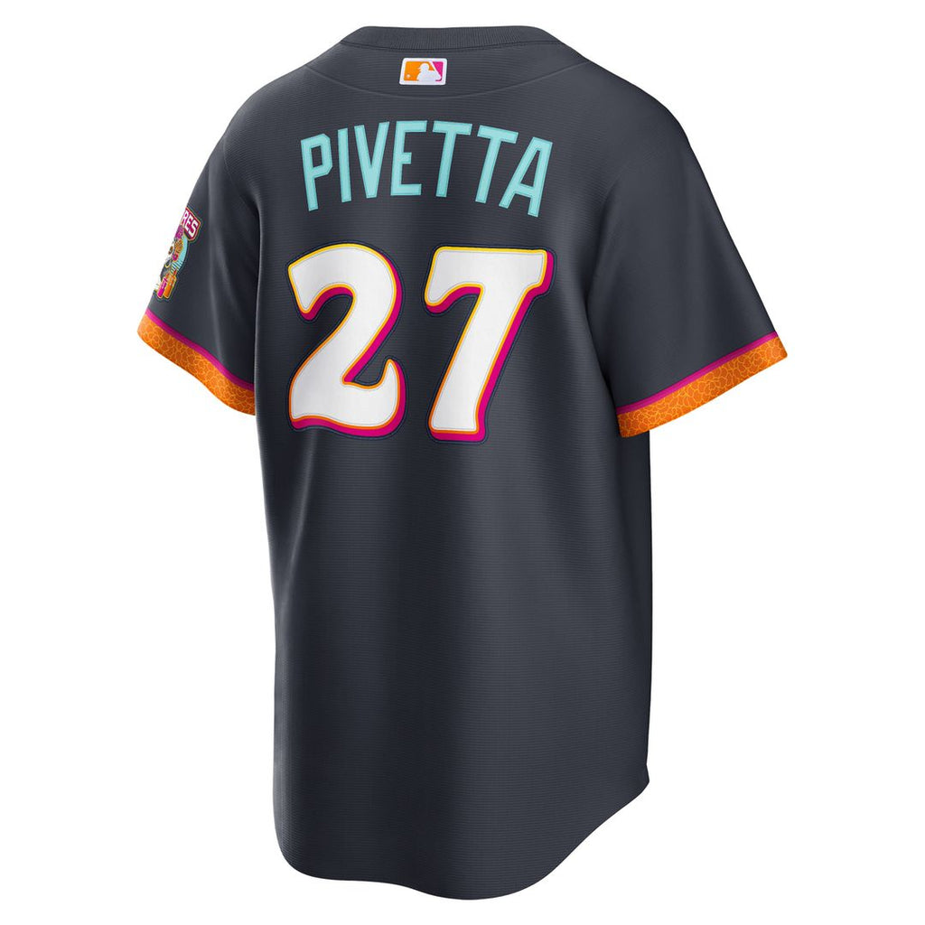 San Diego Padres Nike Nick Pivetta Obsidian 2026 City Connect Stadium Baseball Jersey