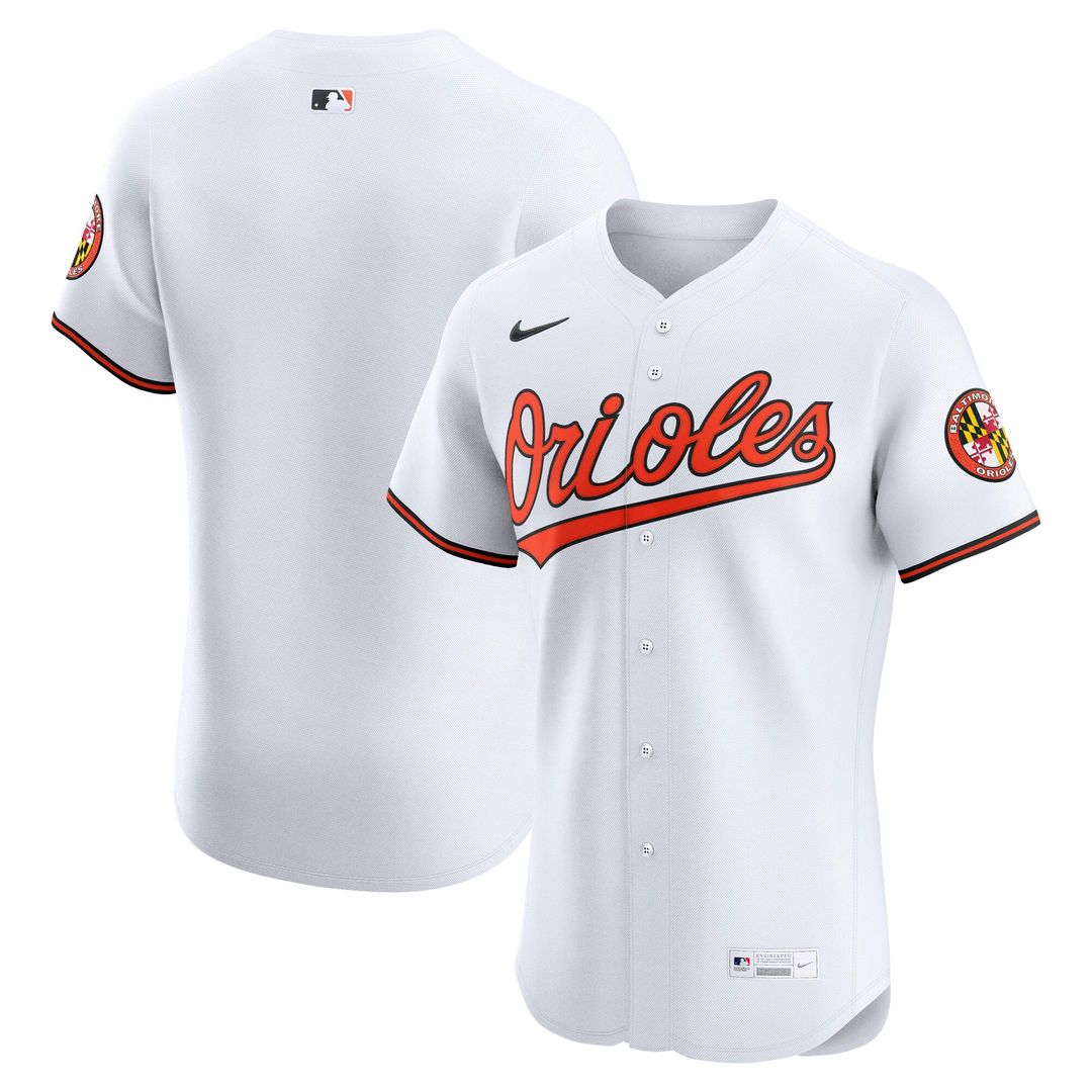 Baltimore Orioles Nike Alternate 2 Elite Baseball Jersey - Orange
