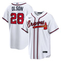 Atlanta Braves Nike Matt Olson Home Replica Baseball Jersey - White