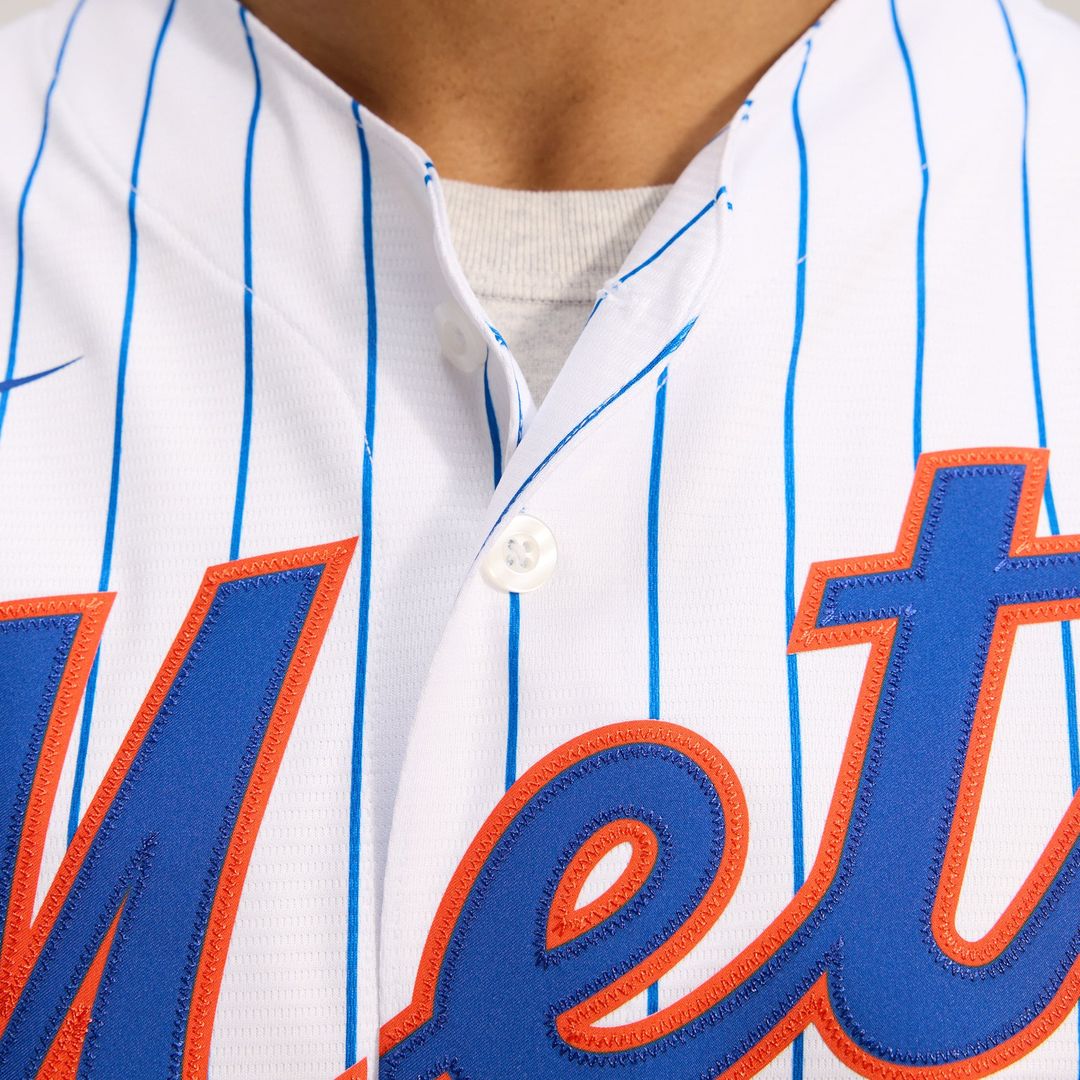 New York Mets Nike Home Replica Baseball Jersey - White