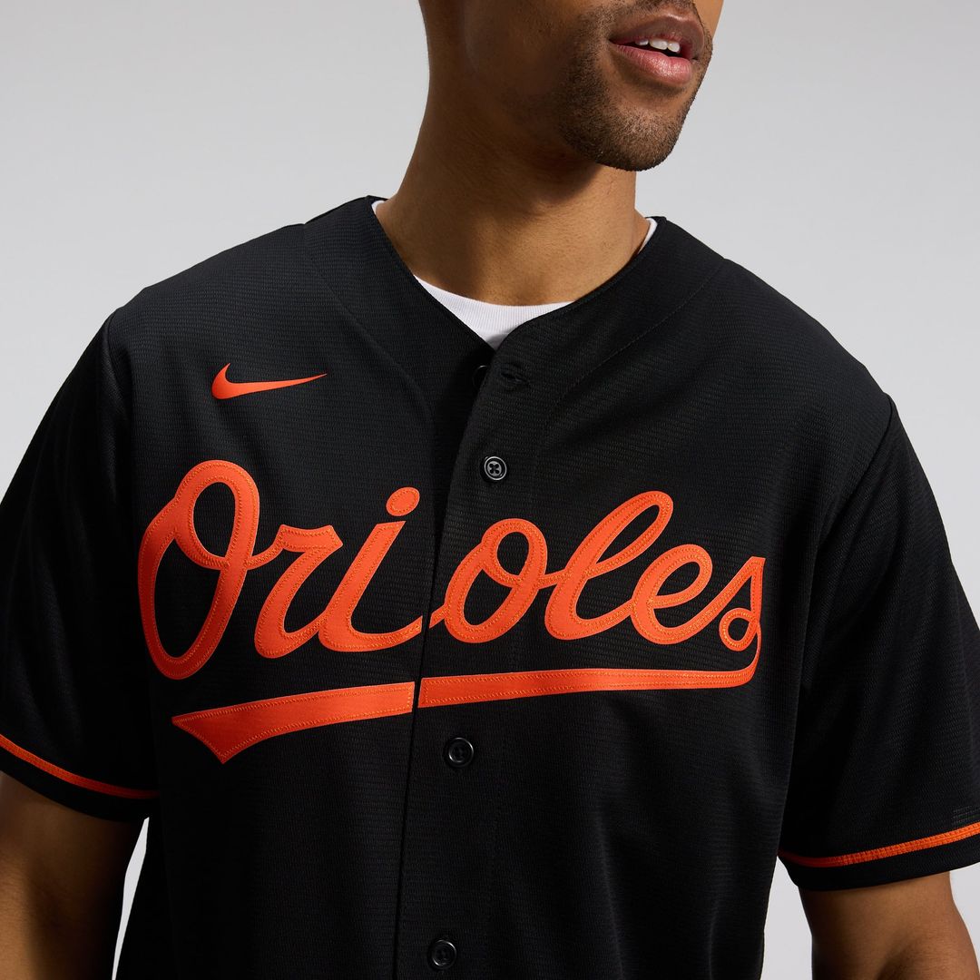 Baltimore Orioles Nike Road Replica Team Baseball Jersey - Gray