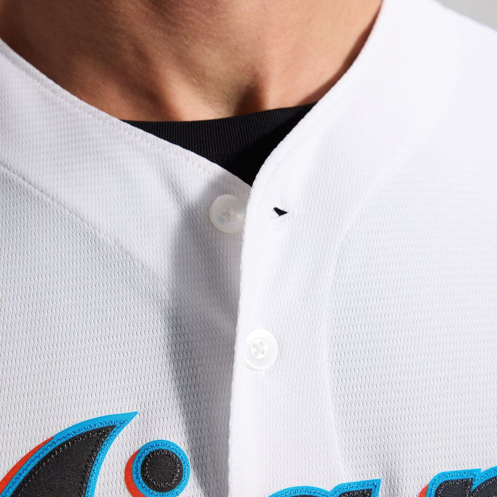 Miami Marlins Nike Home Replica Team Baseball Jersey - White