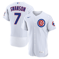 Chicago Cubs Nike Dansby Swanson Home Authentic Baseball Jersey - White