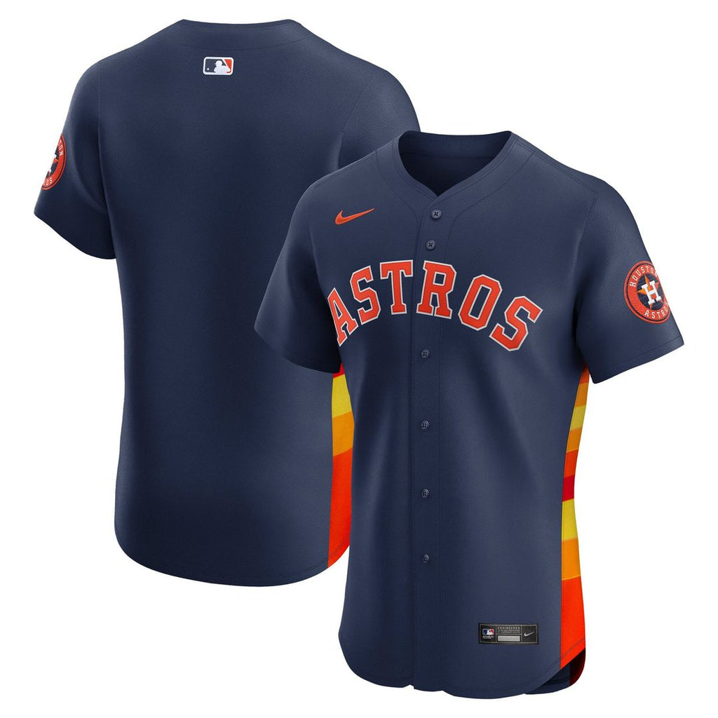 Houston Astros Nike Alternate 2 Elite Baseball Jersey - Navy
