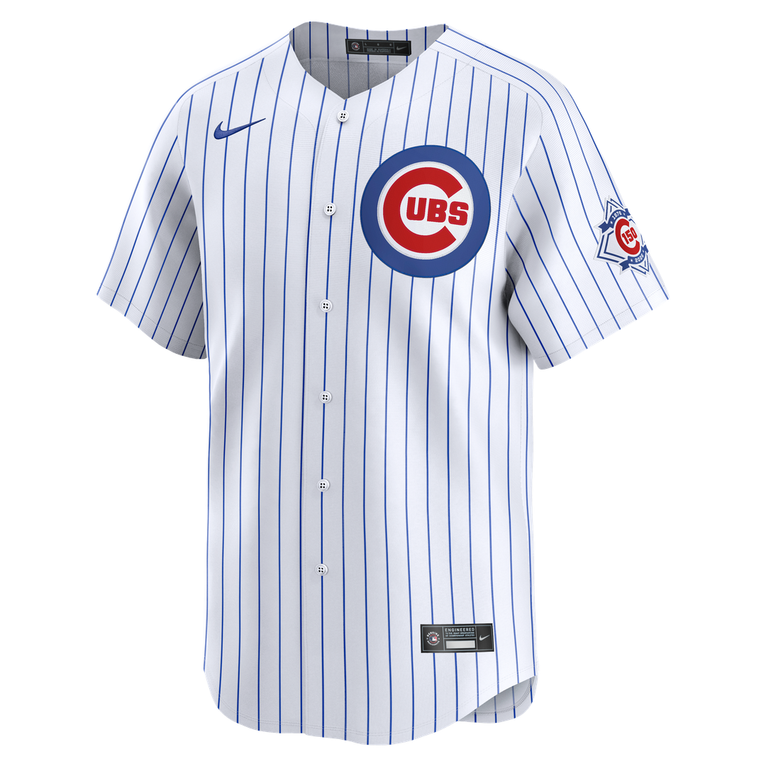 Chicago Cubs Nike Pete Crow-Armstrong 150th Anniversary Limited Baseball Jersey - White