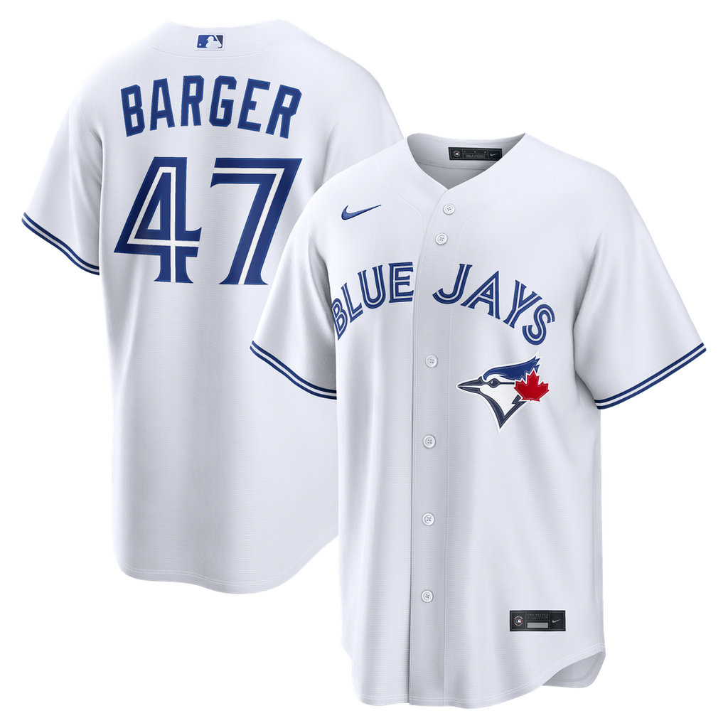 Toronto Blue Jays Nike Addison Barger Home Replica Baseball Jersey - White