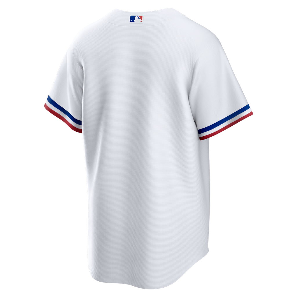 Texas Rangers Nike Home Big & Tall Replica Baseball Jersey - White