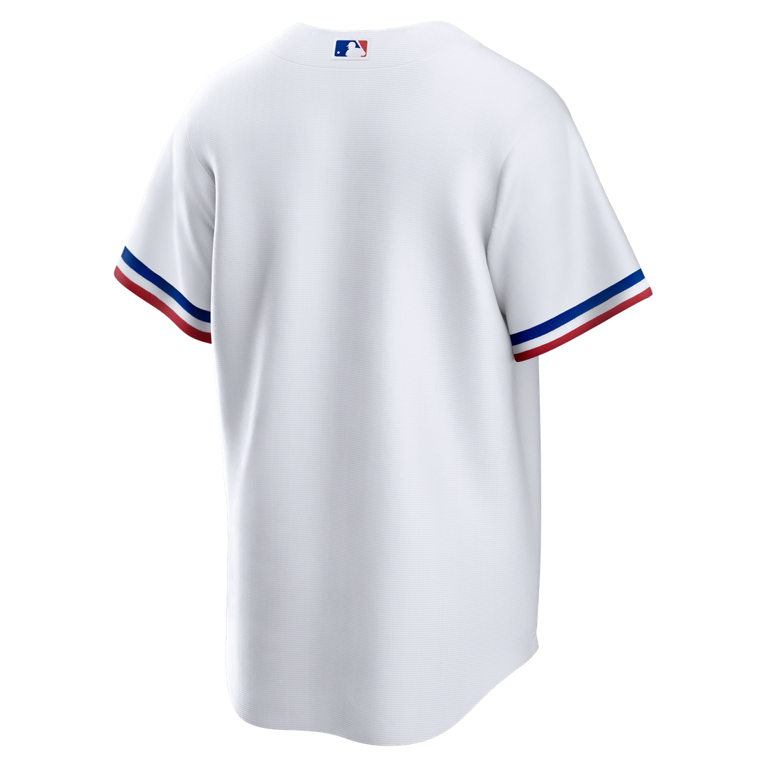 Texas Rangers Nike Home Big & Tall Replica Baseball Jersey - White