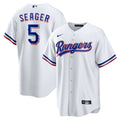 Texas Rangers Nike Corey Seager Home Replica Baseball Jersey - White