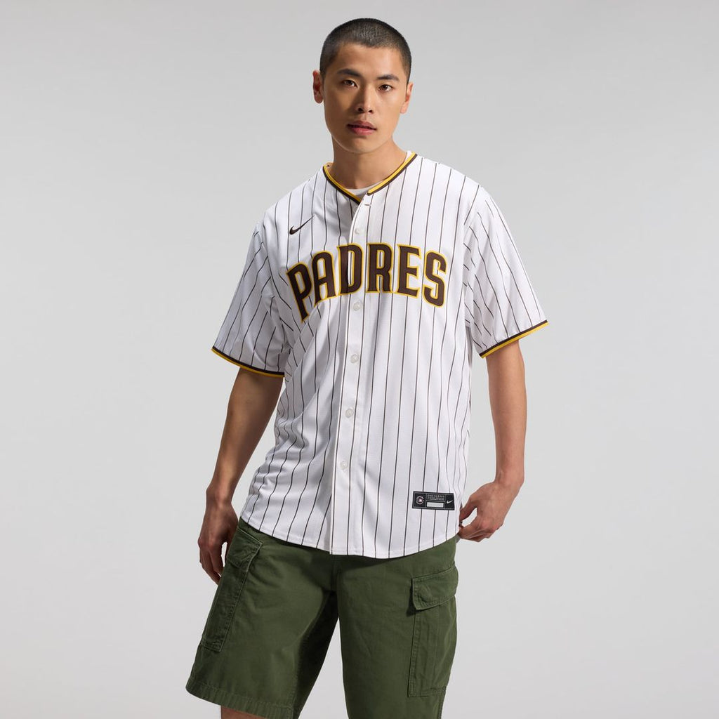 San Diego Padres Nike Home Replica Baseball Jersey - White